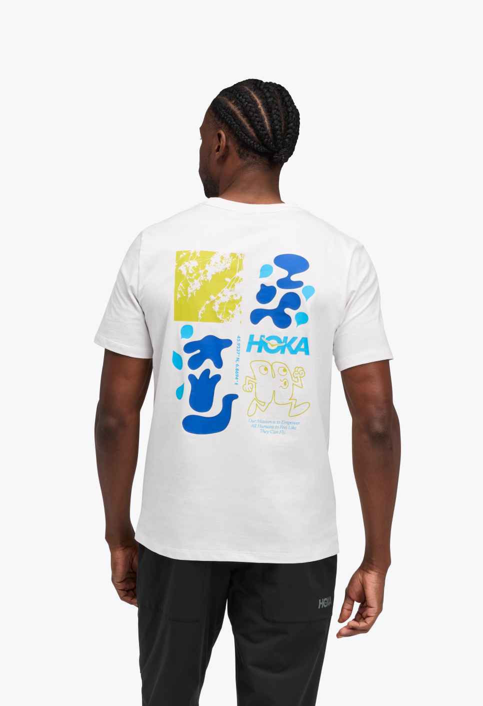 Hoka Collage Short Sleeve Tee